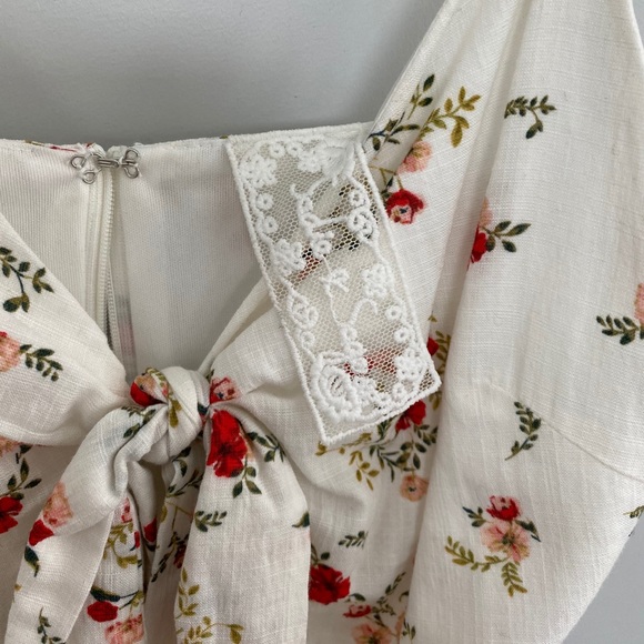 Floral Print Dress: Small - Picture 5 of 12